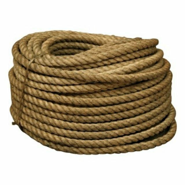 5m dây thừng, dây macrame nhiều size loại tốt