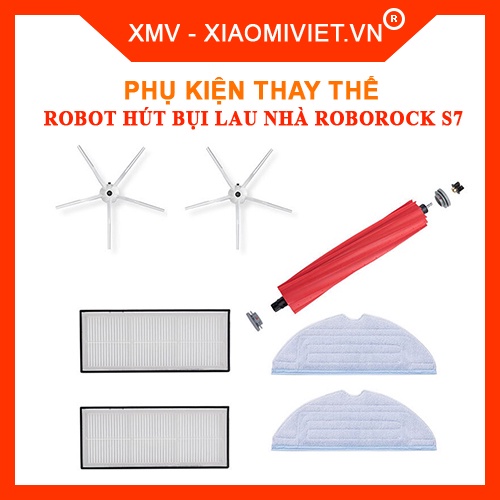 Phụ kiện thay thế cho robot hút bụi lau nhà Roborock S7