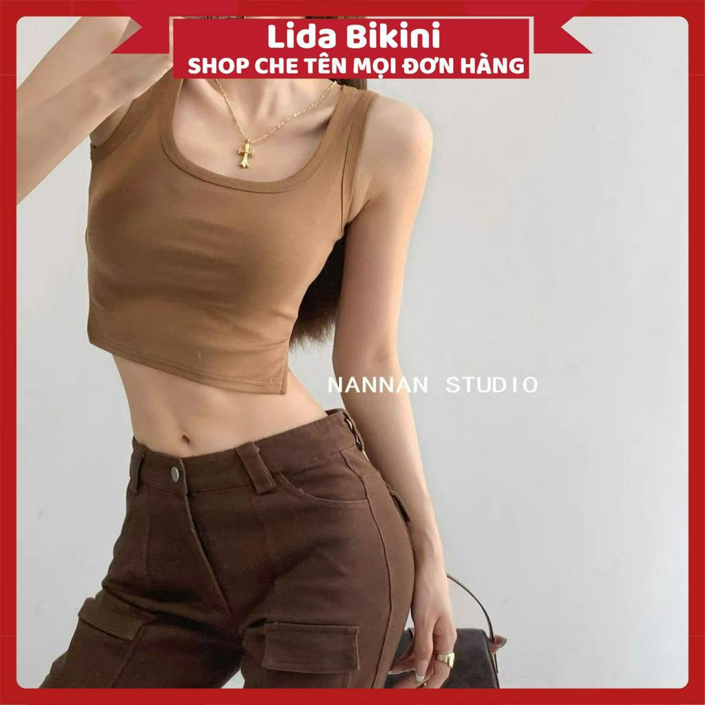 Áo Bra Nữ Cotton Lida cao cấp thiết kế không gọng nâng ngực mềm mại MÃ 669