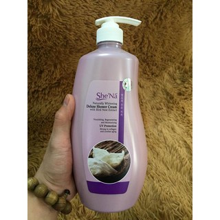 Sữa tắm SheNa tinh chất tổ yến 1200ml Nhập khẩu Malaysia