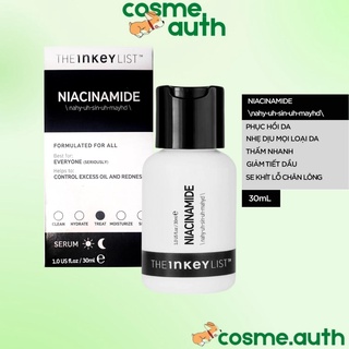 Tinh Chất Giảm Mụn & Mờ Thâm The INKEY List Niacinamide Oil Control Serum 30ml
