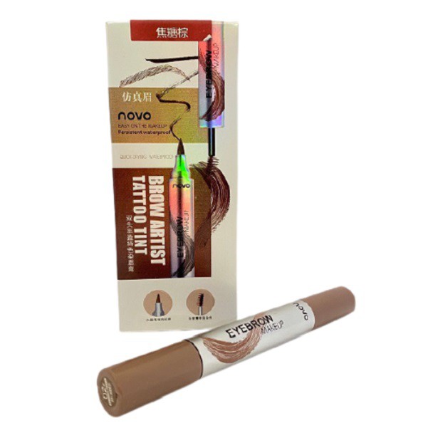 Bút lông kẻ mày phẩy sợi 2 đầu NOVO 5271 | BigBuy360 - bigbuy360.vn