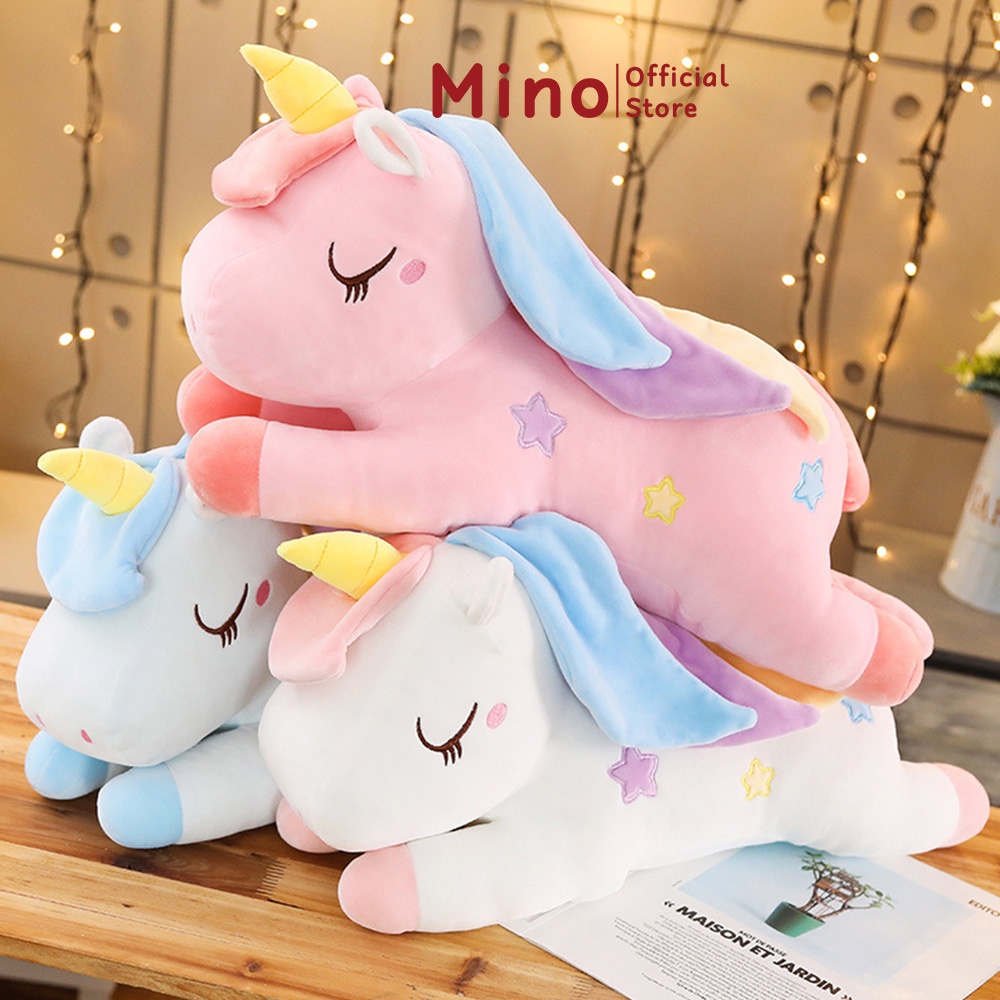 Gấu Bông Gối Ôm Ngựa Pony Cao Cấp Mino TH27