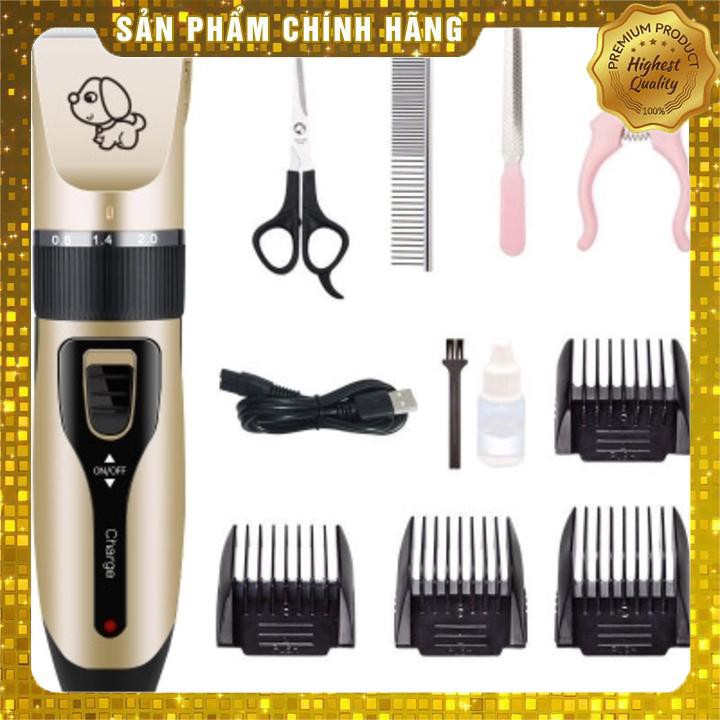 Máy cắt lông chó mèo clipper - Máy tỉa lông cạo lông cho thú cưng OEM Amazon Bán chạy Chính Hãng 2020