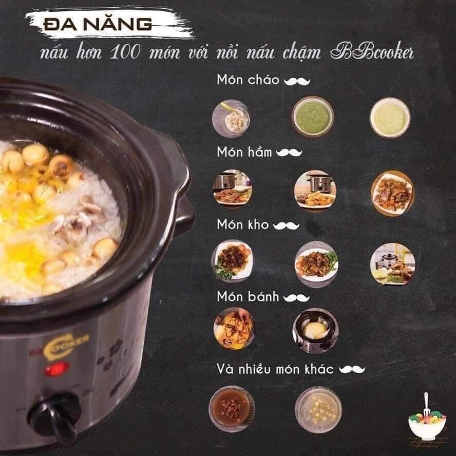 NỒI NẤU CHẬM BB COOKER HÀN QUỐC 1,5L