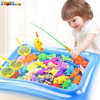 CÂU CÁ NAM CHÂM - RẤT NHIỀU CÁ - ĐỒ CHƠI CÂU CÁ CHO BÉ