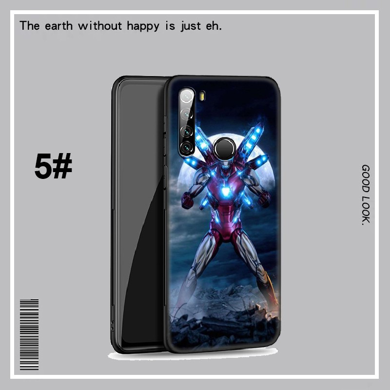 MARVEL Ốp Lưng Phong Cách Avengers Cá Tính Cho Xiaomi Redmi 9t Go Note 8t 9 9s Pro Max Note9 Mi M3 X2 Lu137