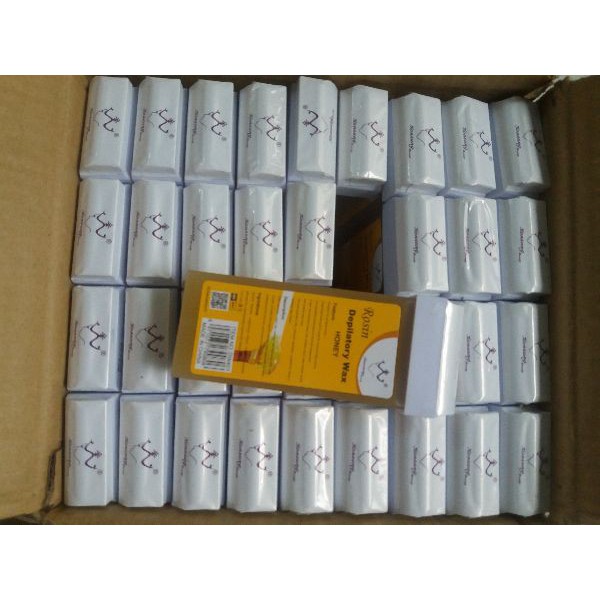 combo 1 sáp wax và 1 bịch giấy wax để dùng kèm với máy wax Depilatory Heater | BigBuy360 - bigbuy360.vn