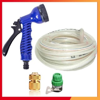 Bộ dây vòi xịt rửa xe, tưới cây, dọn dẹp nhà cửa 3-5m 206843