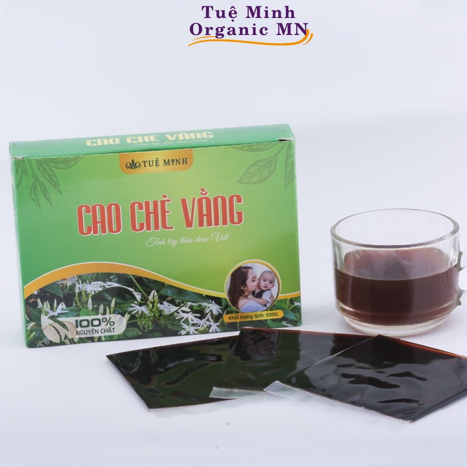 Cao chè vằng Tuệ Minh cao cấp giúp lợi sữa về nhiều, giảm cân, thanh nhiệt cơ thể (hộp 500 gram)