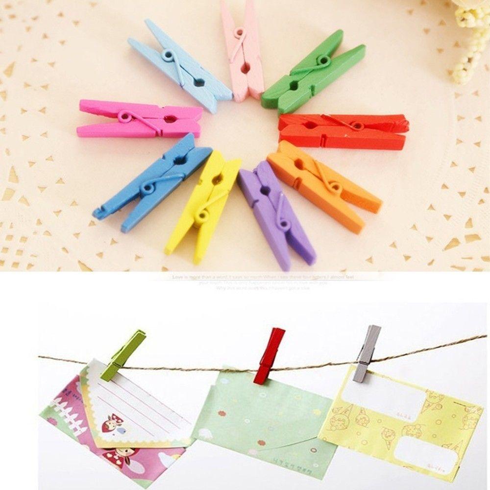 HARRIETT Set 50 Chốt Treo Ảnh Tự Nhiên 35Mm