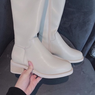 [Mã FATPBAU2 giảm 40K đơn 150K] Boot cổ cao H..M - Quế Chi Boutique