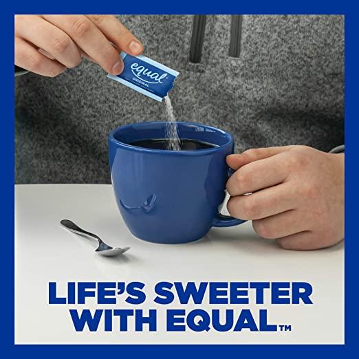 Đường ăn kiêng hiệu Equal Original Zero Calorie Sweetener - 115 gói