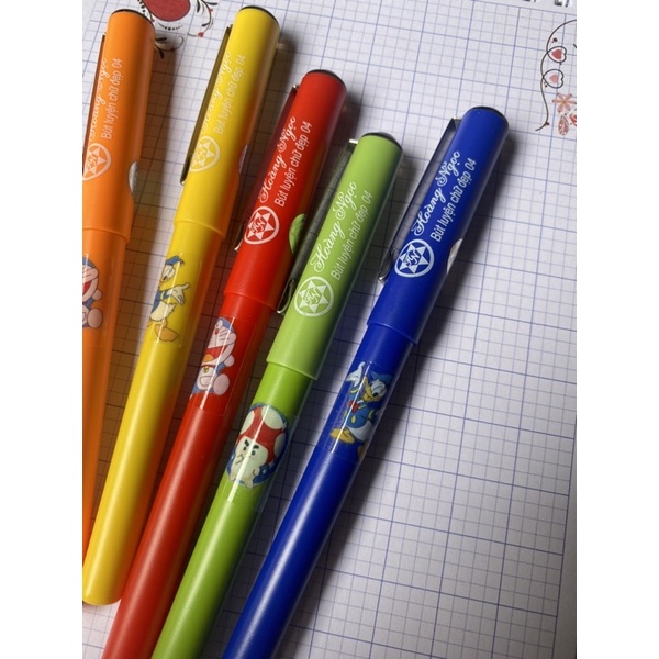 Bút Hoàng Ngọc 04 ngòi êm trơn cho lớp 1 (Ngòi êm trơn - nét thanh nét đậm nhẹ - không được chọn màu)