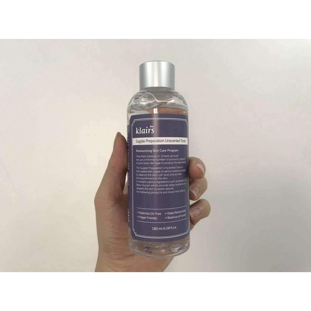Nước hoa hồng toner Klai.rs 180ml