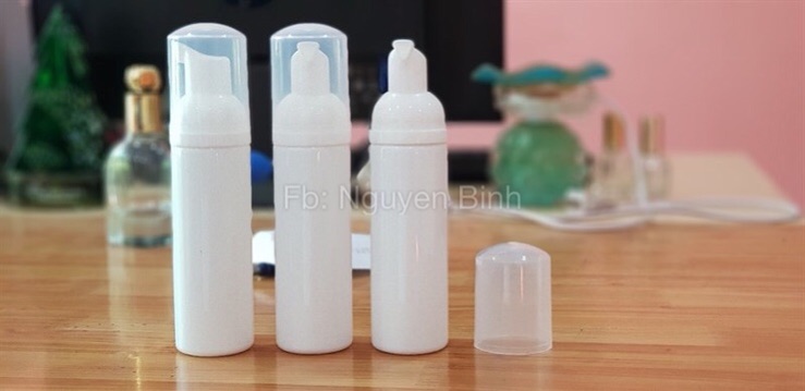 Chai đựng sữa rửa mặt tạo bọt (50ml/100ml/150ml)