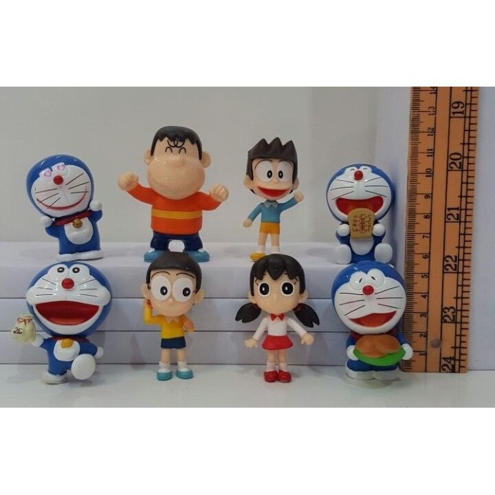 Doraemon Set 8 Mô Hình Đồ Chơi Nhân Vật Hoạt Hình Doremon 1810