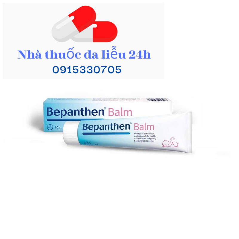Kem chống hăm cho bé Bepanthen Balm ngừa hăm tã dưỡng ẩm bảo vệ da hết mẩn ngứa Tub 30g - Nhà Thuốc Da Liễu 24h
