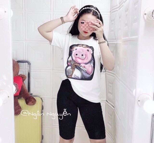 Combo quần legging đùi