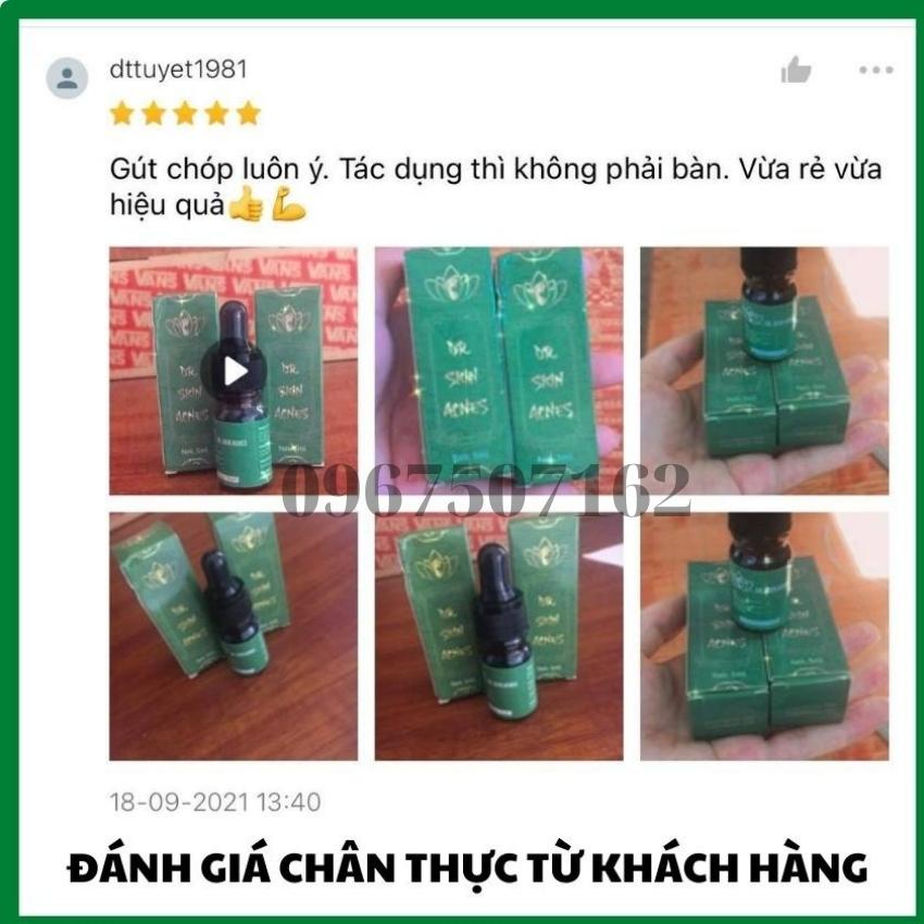 Serum Dr.Skinacnes, serum sạch mụn thâm Dr skinacnes 5ml giúp sạch bay mụn hết thâm làm mịn da hiệu quả trong 7 ngày