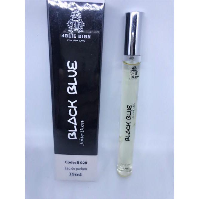 Nước hoa nam Jolie Dion Black Blue Eau de parfum 15ml