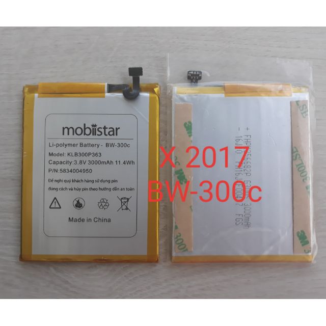 Pin mobiistar Prime X 2017 (BW-300c)