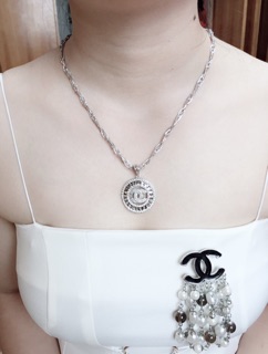 Vòng cổ kiềng cổ mạ vàng 24k