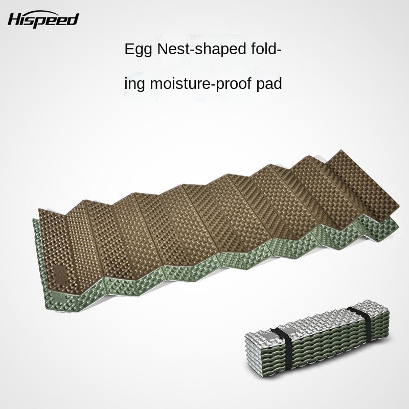 HiSpeed thảm sàn gấp hình ổ trứng Thảm chải chống ẩm thảm sàn lều cho lều cắm trại ngoài trời Thảm n