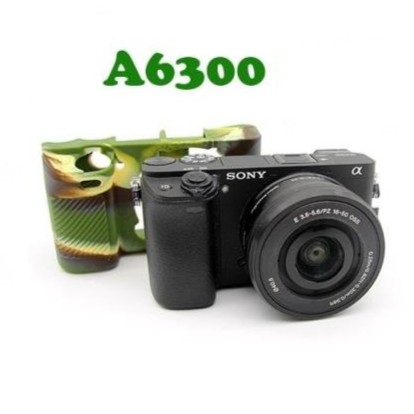 Bao silicon máy ảnh SONY A6300 vân sọc