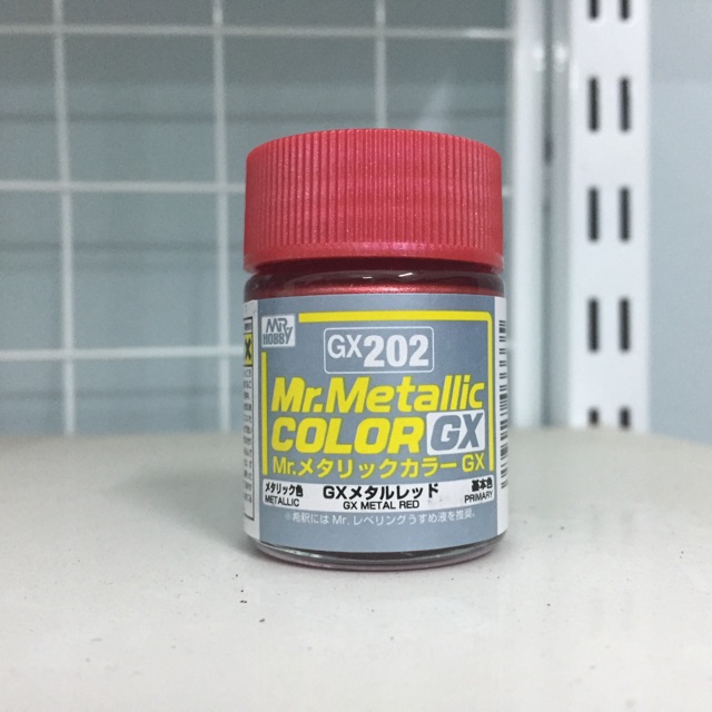 [New] Sơn: Mr Metallic Color GX GX201-209 (Lacquer)