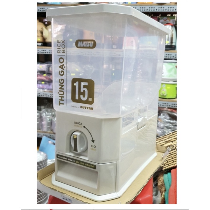Thùng gạo thông minh MATSU Duy Tân 15kg