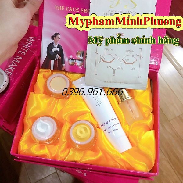 Bộ mỹ phẩm tri nám, tàn nhang T.F.S Hồng