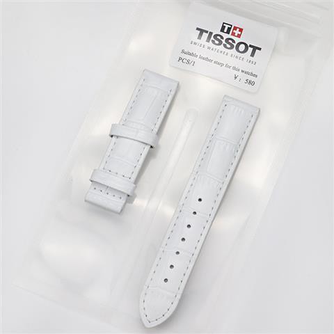 Tissot strap men's and women's genuine leather original 1853 Duluer T099/Yunchi T050 butterfly buckle watch strap 16