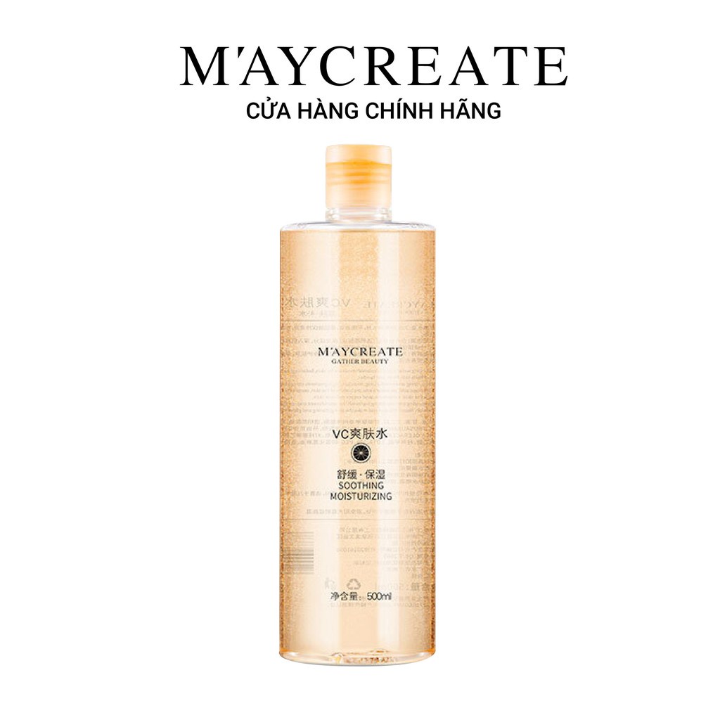 Nước Hoa Hồng Toner MAYCREATE 500ml