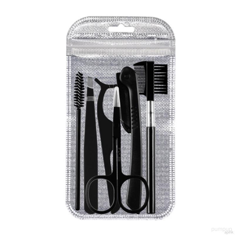 Set 3 / 4 / 6 Kéo Cắt Tỉa Lông Mày Làm Đẹp Tiện Dụng