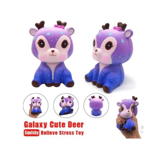 Bình Nước XINRAN Chất Lượng Cao❤️Đồ Chơi Nắn Bóp Đàn Hồi Giảm Stress Hình Chú Hươu Hoạt Hình