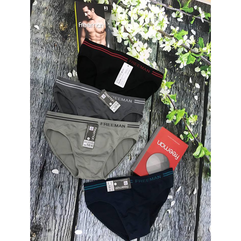 Quần lót nam dệt kim siêu co giãn chính hãng Freeman 6017