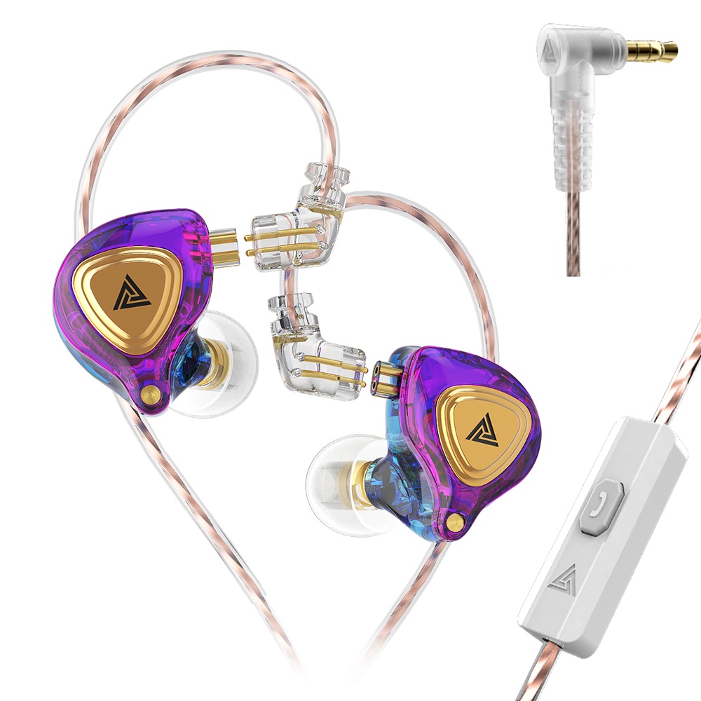 Tai nghe nhét tai QKZ ZX3 siêu trầm giảm ồn jack 3.5mm có micro