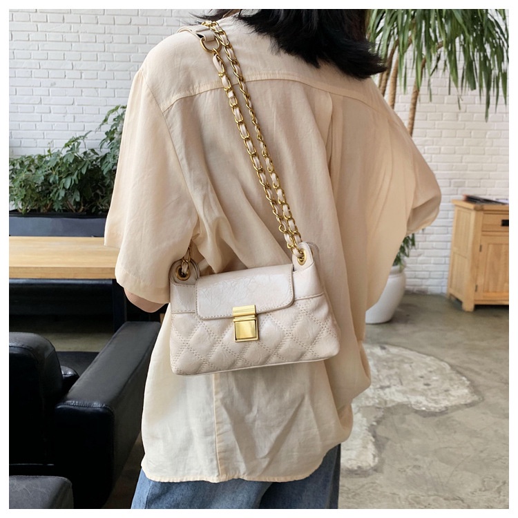 Túi Kẹp Nách Ô Trám Hàng Chuẩn Quảng Châu, Túi Xách Nữ Đeo Chéo Dây Xích Thời Trang M41