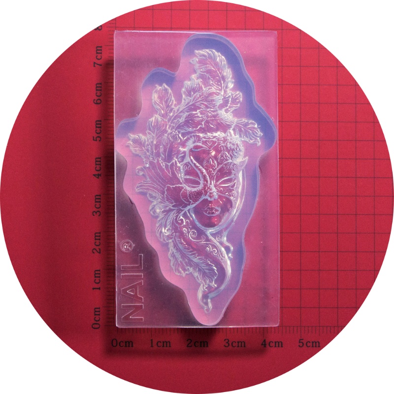 Khuôn Silicone Làm Mặt Trang Sức Hình Cô Gái Múa Ba Lê