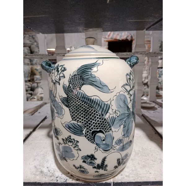 Hũ gạo 8kg.