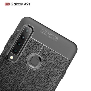 Ốp Silico Vân Da Cho Samsung Galaxy A9 (2018) - Auto Focus