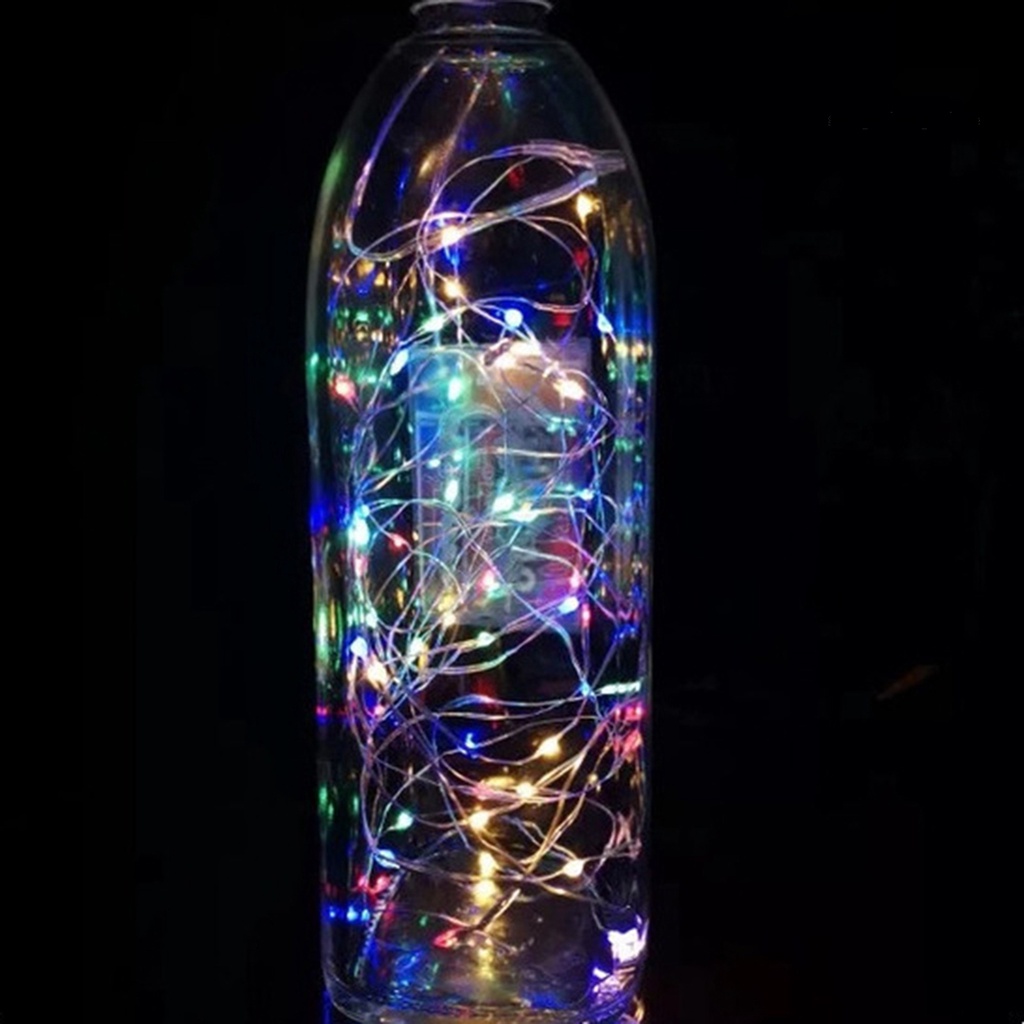 Dây đèn LED dài 2/5/10m kiểu ánh sao dùng cho trang trí tiệc