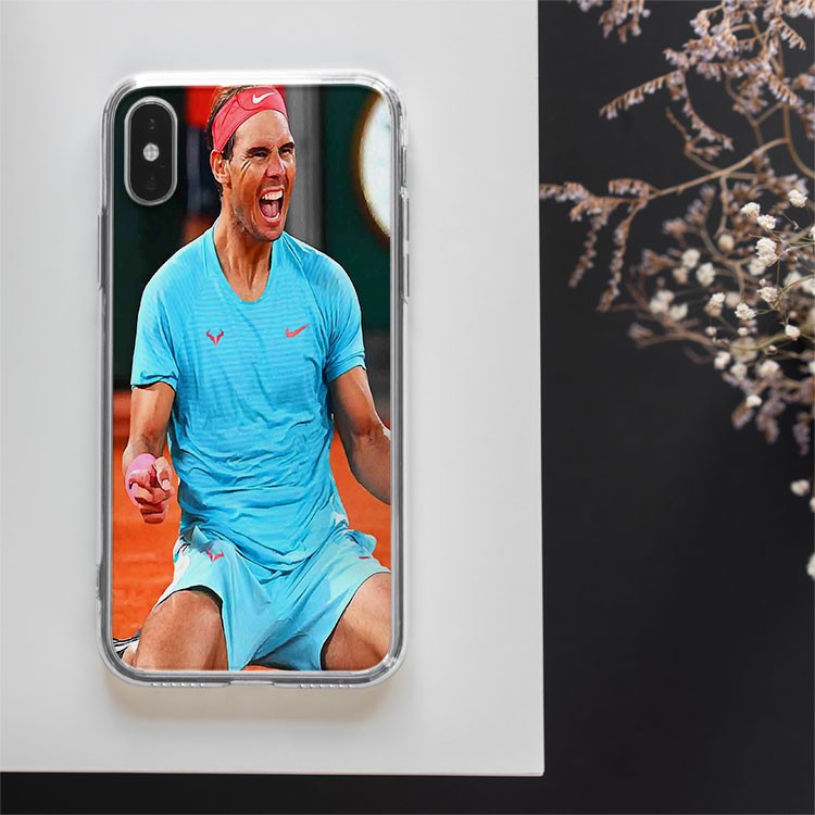 Ốp lưng Rafael Nadal Cầu thủ Tennis thế giới Iphone từ 5 đến Xs Max/11/11 Promax/12/12 Promax CHUSPO21319