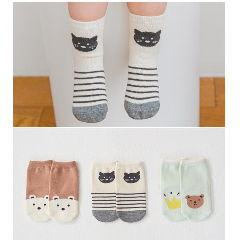 Phụ kiện cho bé Set tất dài Cordi-I 3 đôi