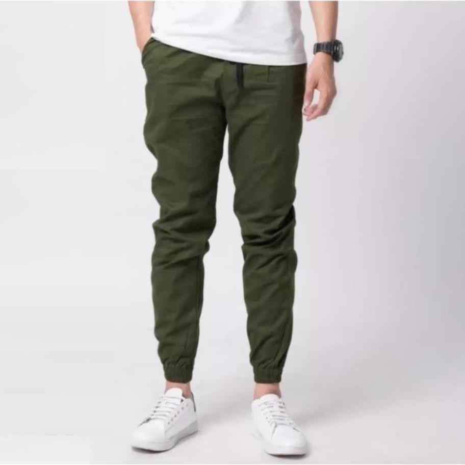 Quần jogger kaki nam, chất co dãn thoải mái, bền đẹp không bai xù