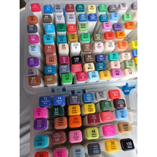 Màu vẽ TOUCHLIIT 6 - 30/40/60/80 màu