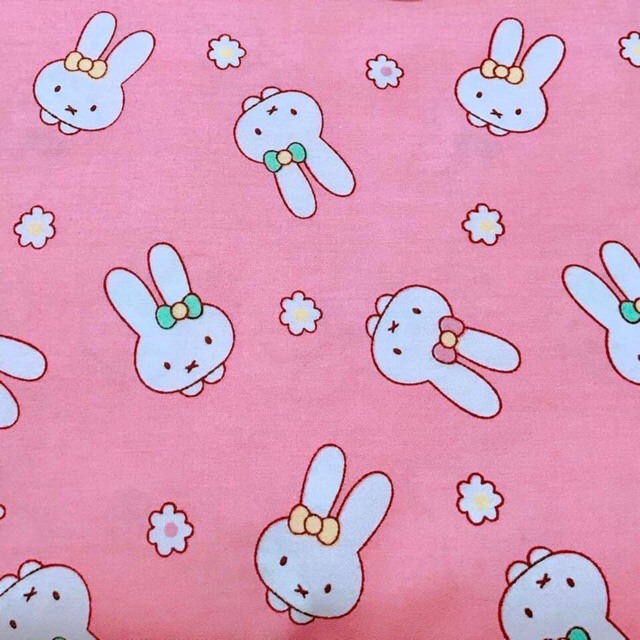 V10-VẢI THÔ LỤA 100% COTTON THỎ