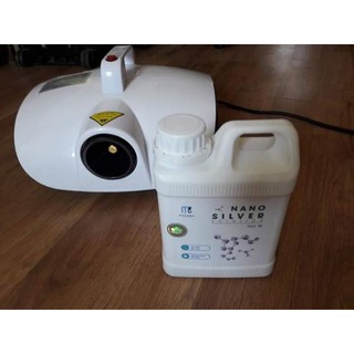 Máy xông khói và dung dịch nano bạc