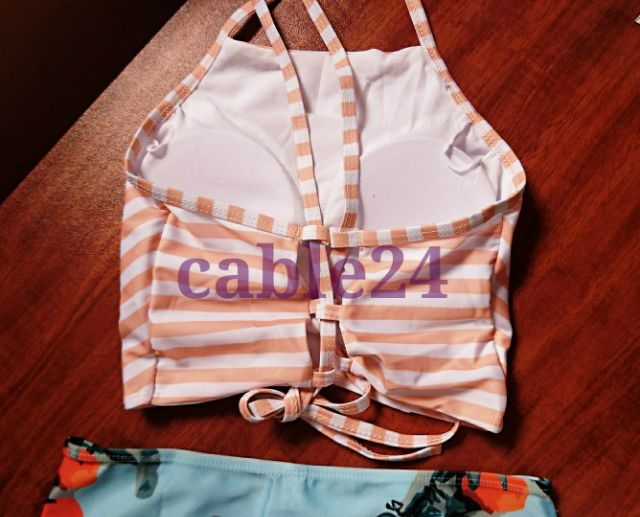 Bikini cạp cao, lưng đan dây (Có ảnh thật) | BigBuy360 - bigbuy360.vn